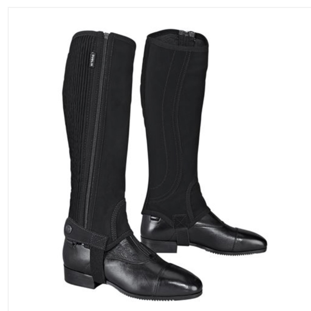 XS Dublin Half Chaps NWOT